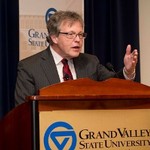 Speaker answers questions